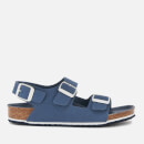 Birkenstock Kids' Milano Double Strap Sandals - Hexagon Tech Blue