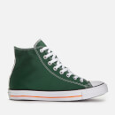 Converse Men's Chuck Taylor All Star Hi-Top Trainers - Fir/Orange Rind/White