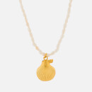 Anni Lu Women's Shell & Pearl Necklace - White/Gold