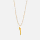 Anni Lu Women's Turret Shell & Pearl Necklace - White/Gold