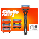 Gillette Fusion5 Rasierer mit 6 Klingen Gillette Fusion5 Rasierer mit 6 Klingen