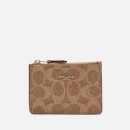 Coach Women's Colourblock Signature Mini ID Skinny - Tan Rust