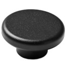 Menu Knobs - Black - 2 Pack