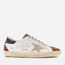 Golden Goose Deluxe Brand Men's Superstar Leather Trainers - White Mud Suede/Ice Star