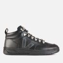 Veja Women's Roraima Leather Hiking Style Boots - Black/Grafite/Black
