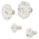 Blomus Ponto Set of 4 Wall Hooks - Terrazzo Coloured