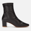 by FAR Women's Sofia Leather Heeled Boots - Black