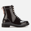 See By Chloé Women's PVC Lace Up Boots - Nero