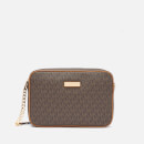 MICHAEL MICHAEL KORS Women's Jet Set Large East West Cross Body Bag - Brown