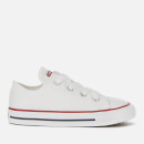 Converse Toddlers' Chuck Taylor All Star Ox Trainers - White/Garnet/Navy