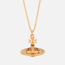Vivienne Westwood Women's Pina Small Bas Relief Pendant - Gold Crystal