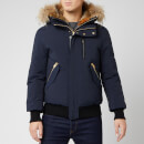 Mackage Men's Dixon Fur Bomber Jacket - Navy