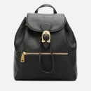 Coach Women's Polished Pebble Leather Evie Backpack - Black