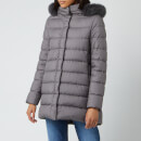 Herno Women's Padded Half Coat - Grey