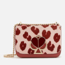 Kate Spade New York Women's Nicola Haircalf Twistlock Conv. Shoulder Bag - Pink Multi