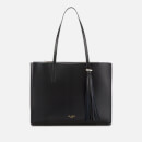 Ted Baker Women's Narissa Leather Tassel Detal Large Tote Bag - Black