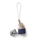 Ferm Living Copenhagen Embroidered Decoration - Christiana Bike