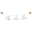 Cam Cam Swan Pram Chain - Off White