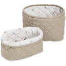 Cam Cam Quilted Storage Baskets - Hazel (Set of 2)