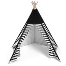 Snüz Kids Teepee Play Tent - Black Stripe
