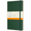 Moleskine Classic Ruled Hardcover Large Notebook - Myrtle Green