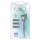 Gillette SkinGuard Sensitive Razor + 4 Razor Blades Gillette SkinGuard Sensitive Razor + 4 Razor Blades