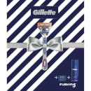 Gillette Fusion5 Razor, Shaving Gel and Travel Case Gift Set Gillette Fusion5 Razor, Shaving Gel and Travel Case Gift Set