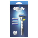 Gillette Mach 3 Turbo 3D Razor + 3 Razor Blades Gillette Mach 3 Turbo 3D Razor + 3 Razor Blades