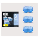 Braun Cleaning Cartridge 3 Pack Braun Cleaning Cartridge 3 Pack