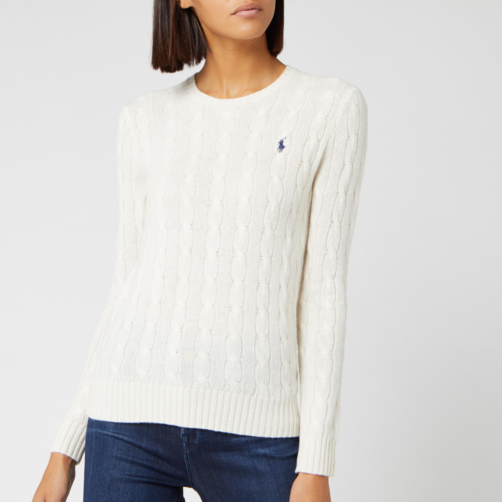 Ralph lauren cream jumper womens clearance