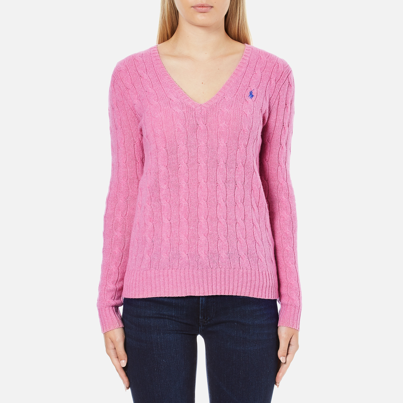 womens pink ralph lauren jumper