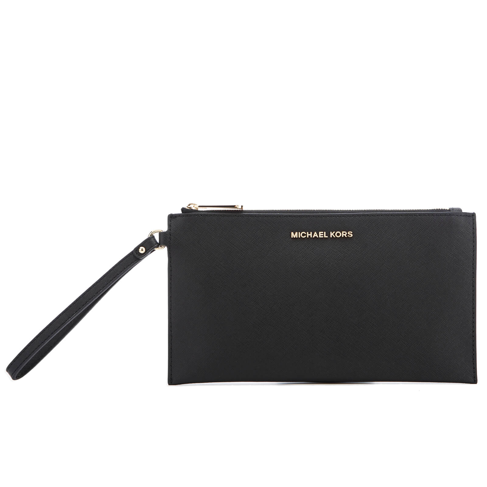 Black michael kors clutch bag clearance