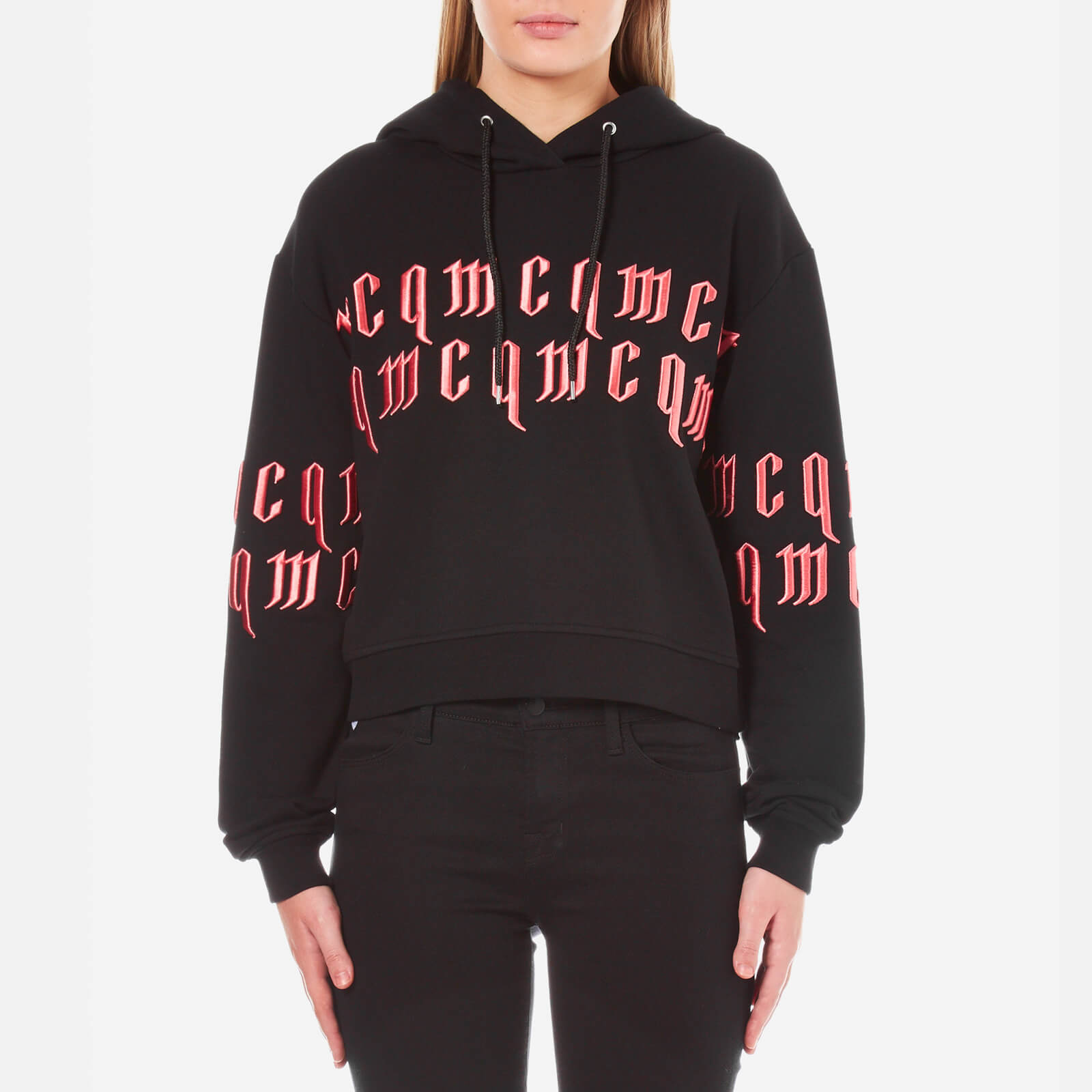 Alexander mcqueen hoodie women's clearance