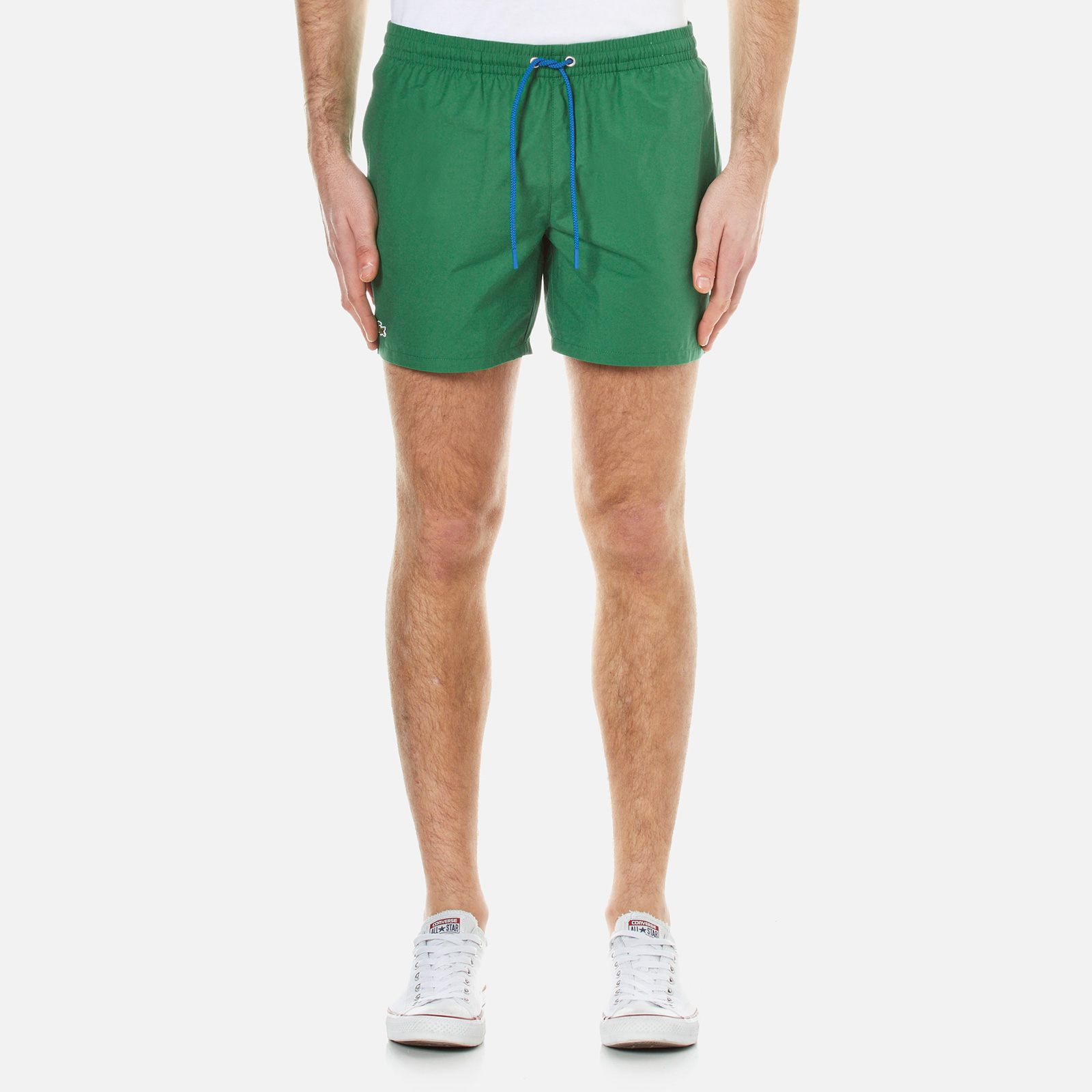 lacoste men's swim shorts