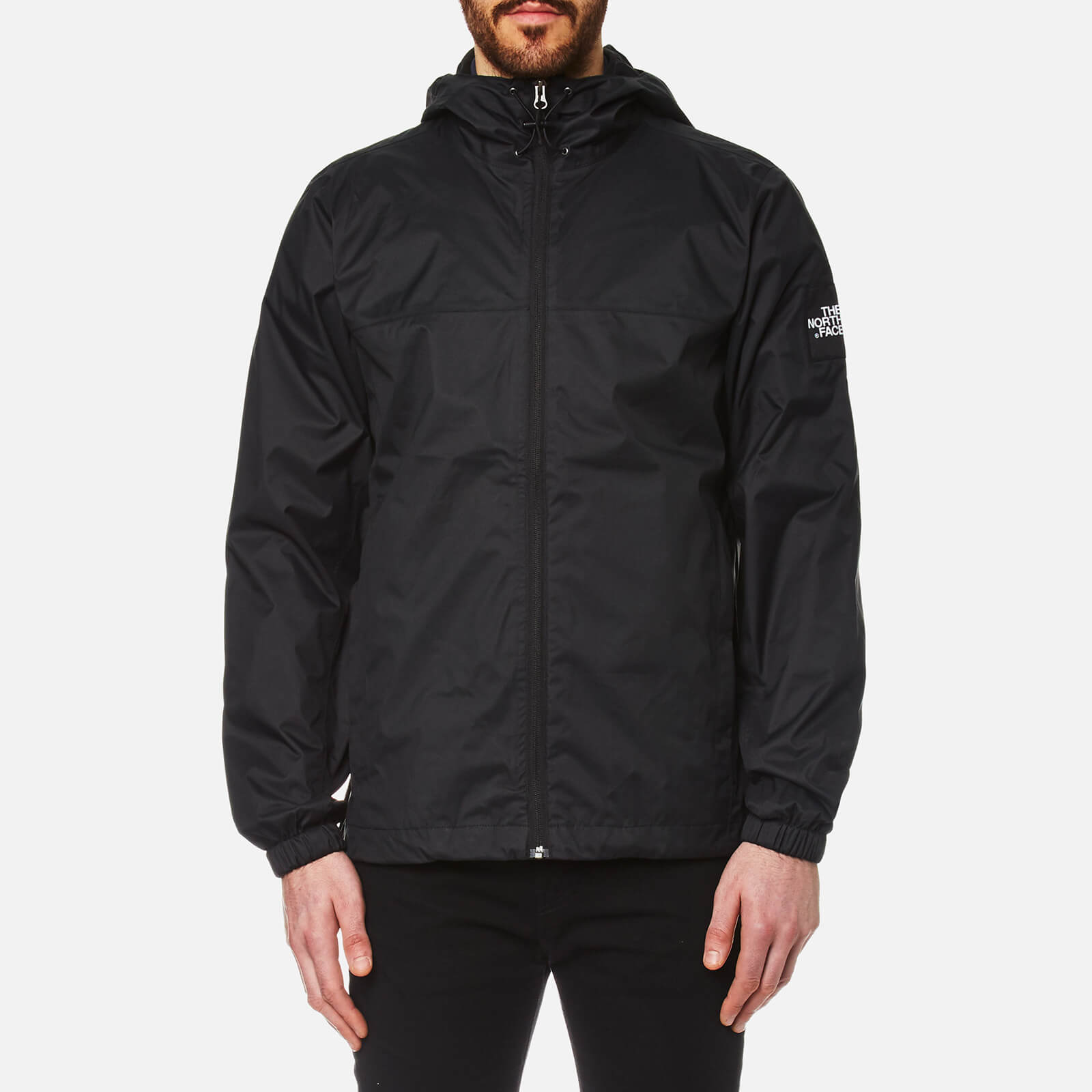 the north face mountain q insulated jacket in black