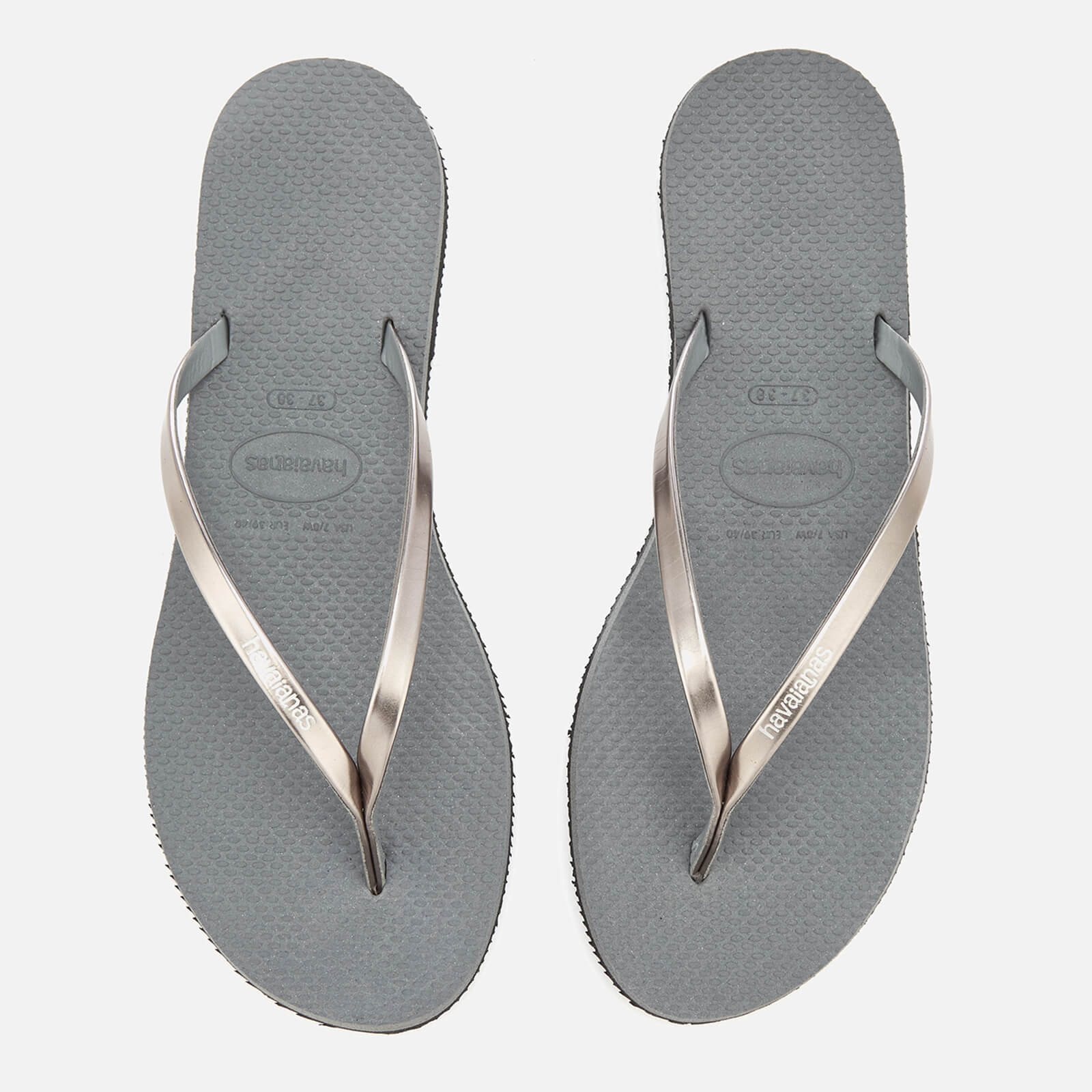 Grey havaianas women's clearance