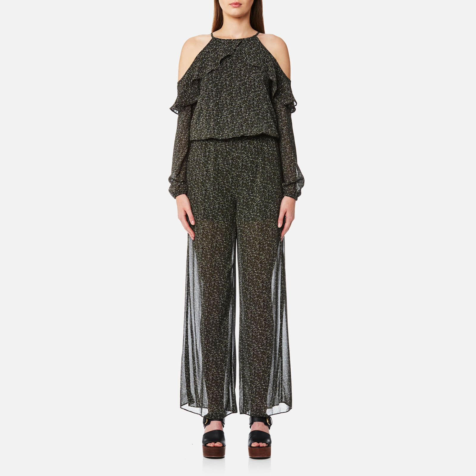 Michael kors cold shoulder jumpsuit Clearance