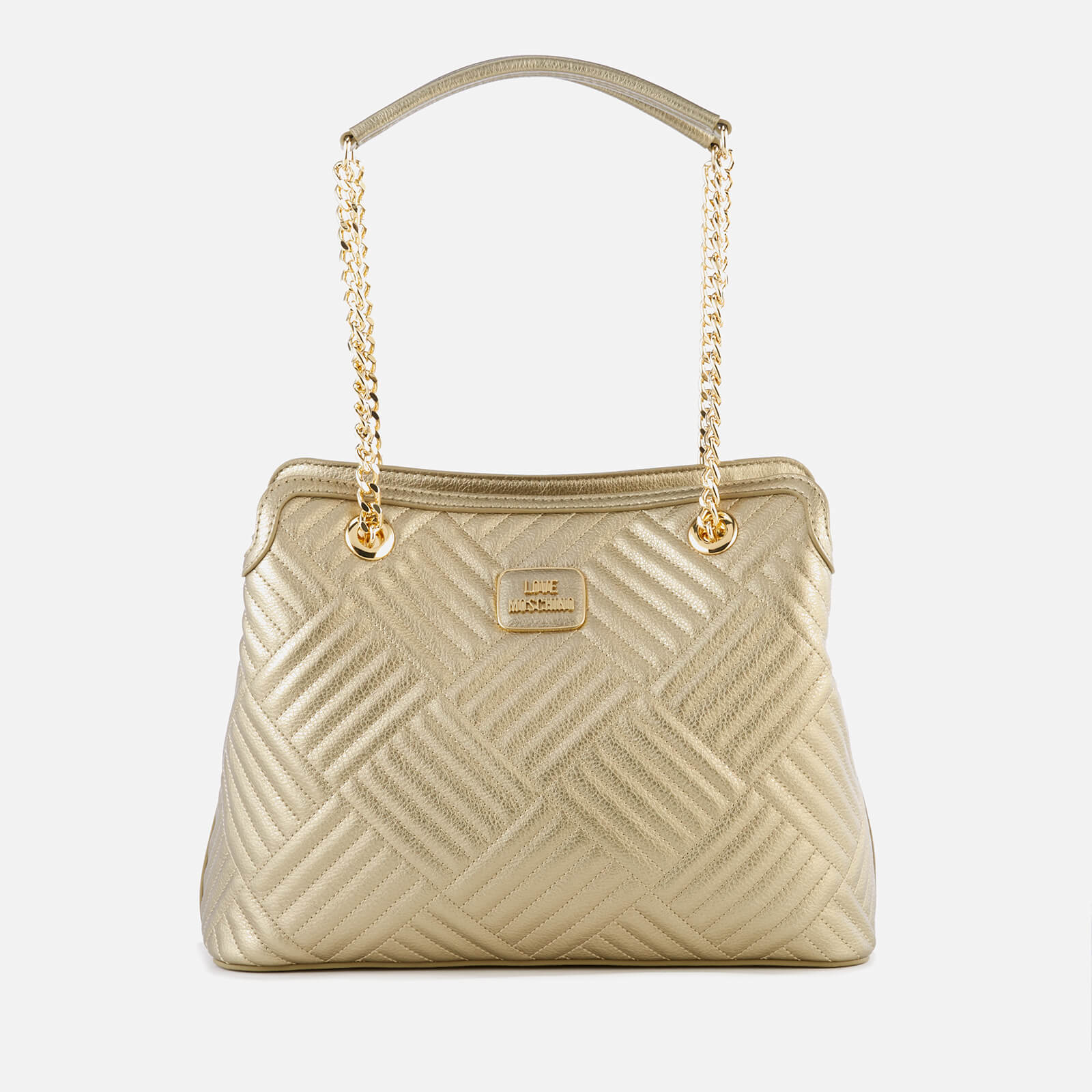 Love moschino tasche gold online