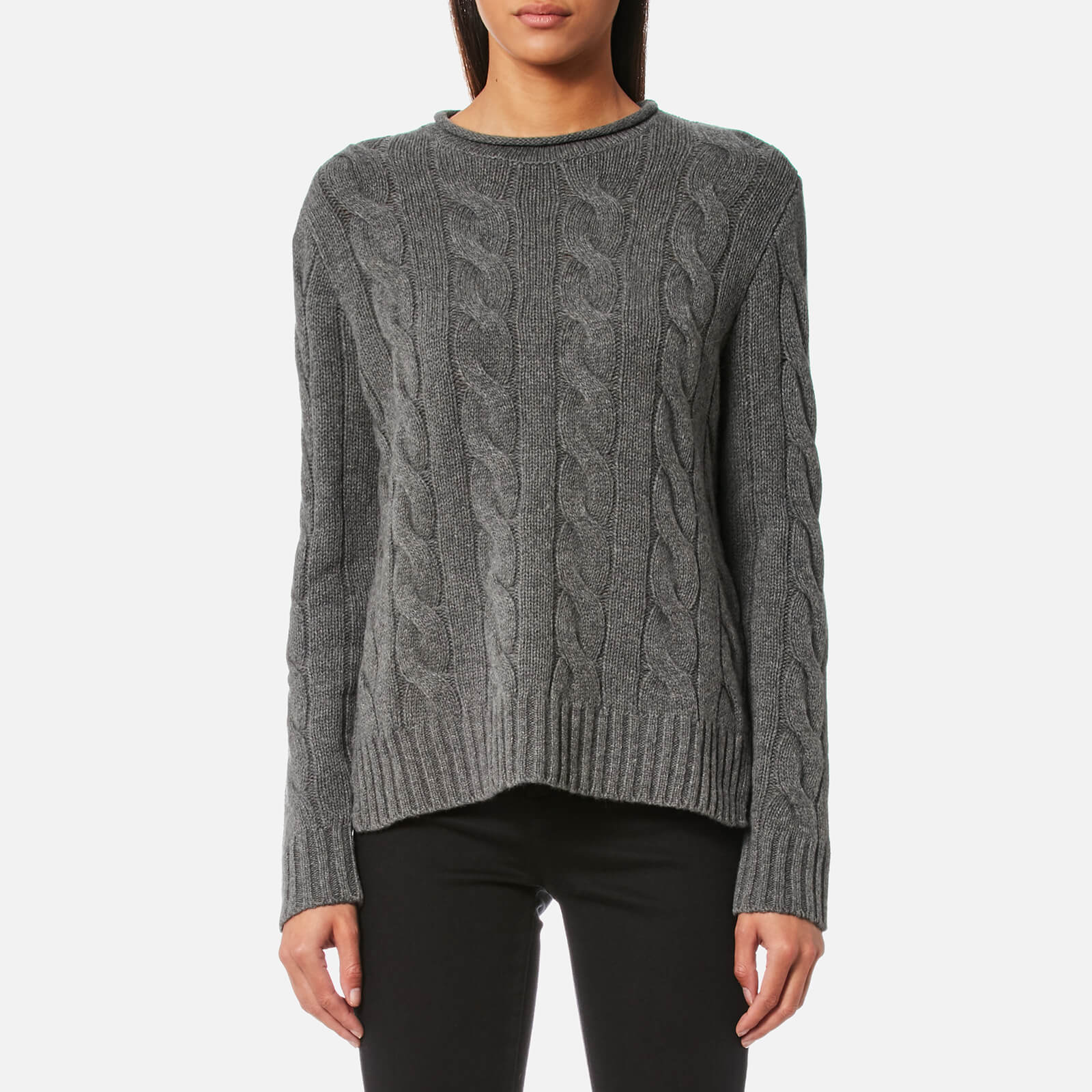 grey ralph lauren jumper womens