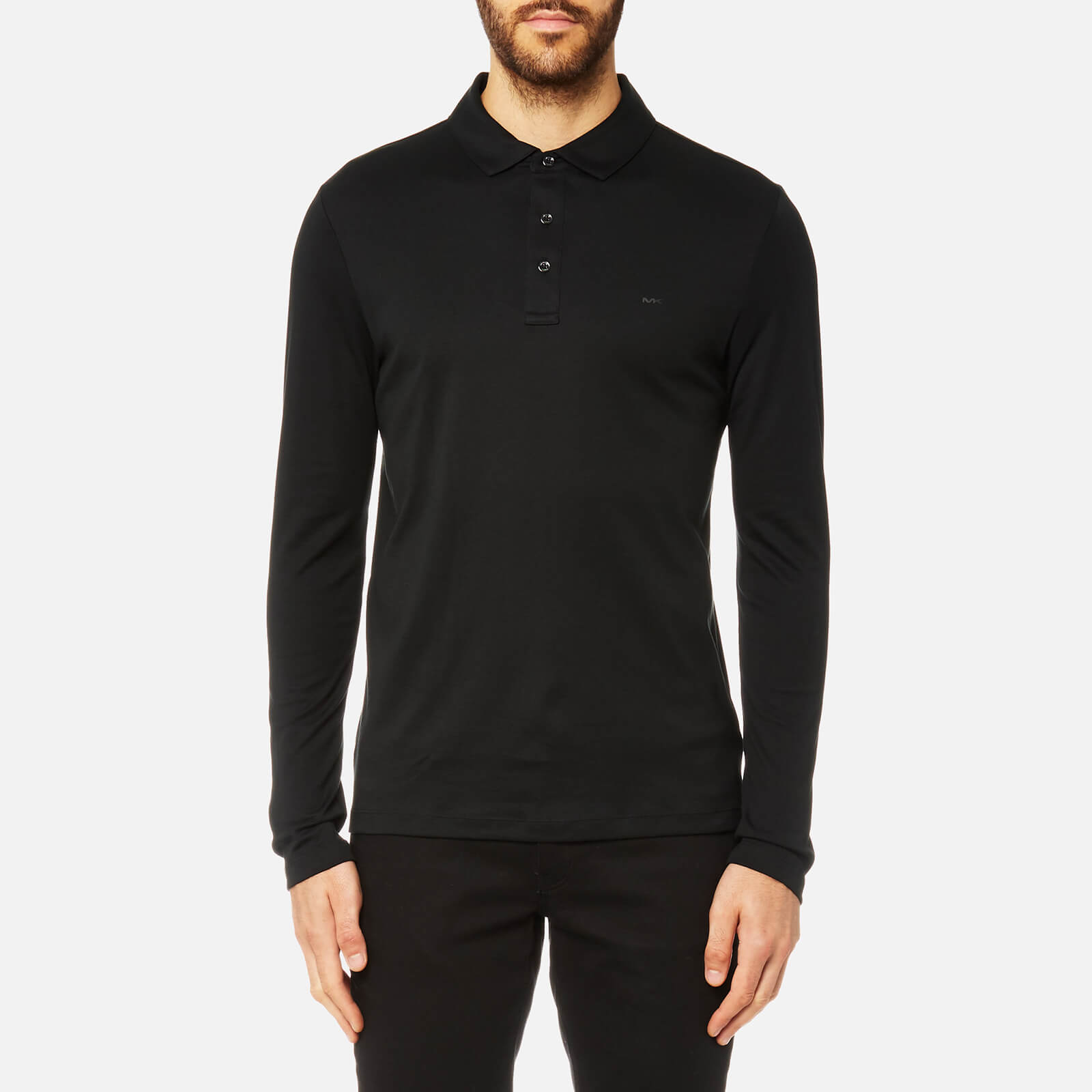 Michael kors long sleeve polo shirt clearance