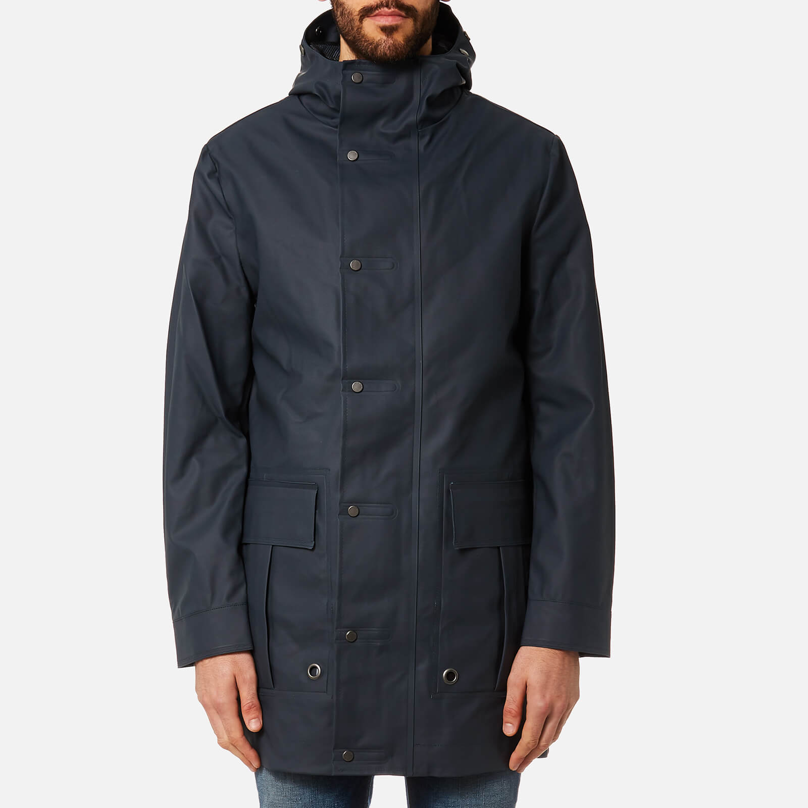 hunter rubber coat