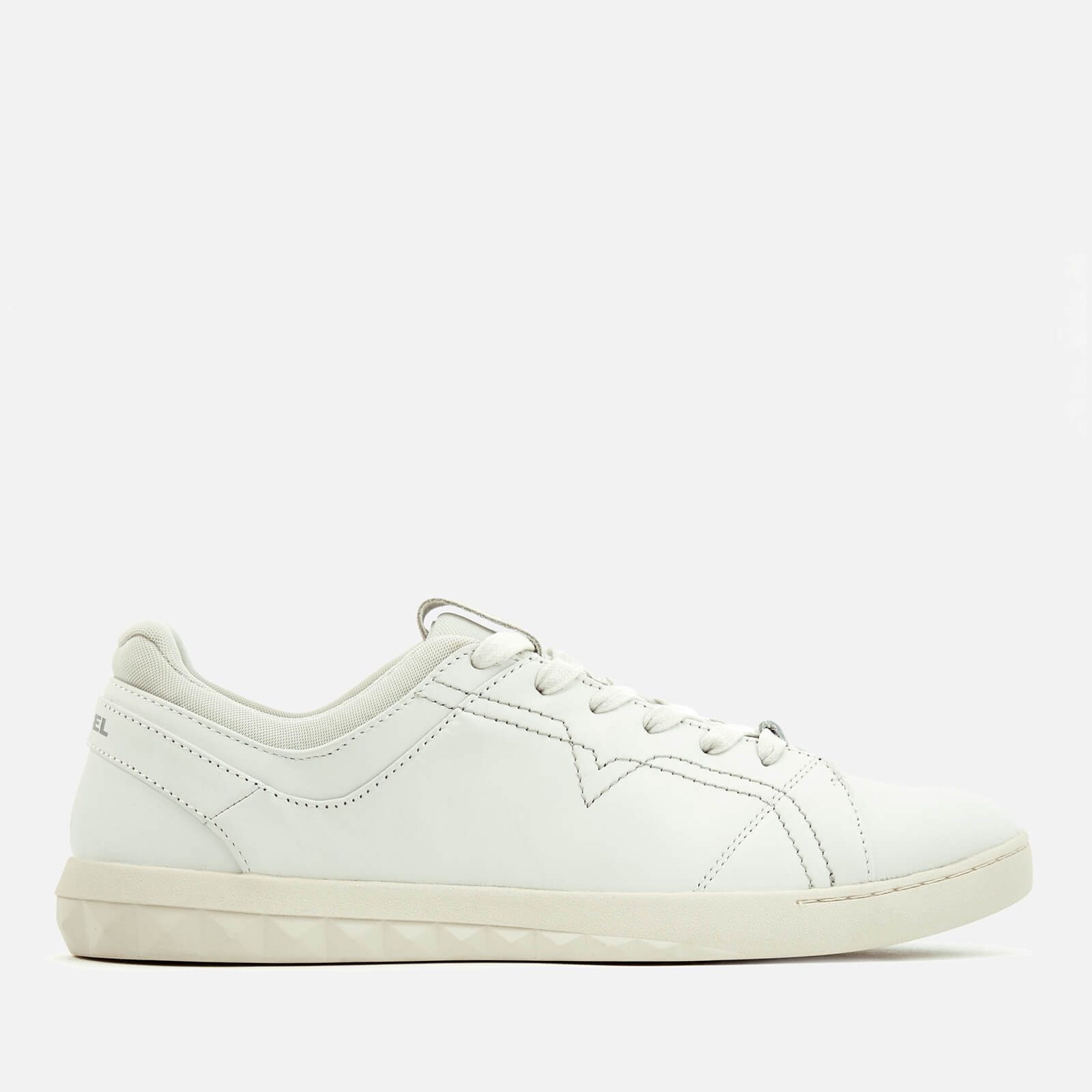 Diesel white leather trainers Clearance