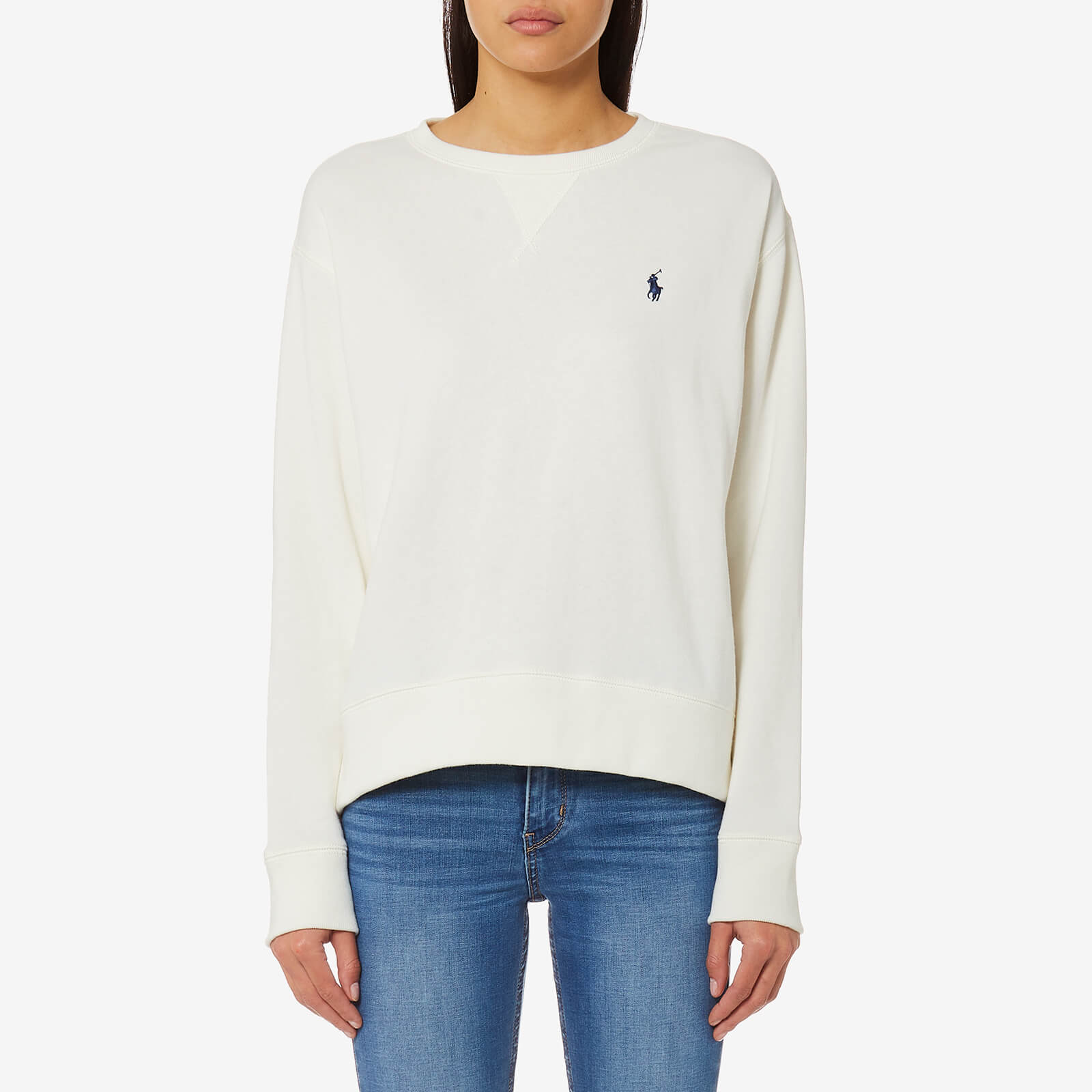 ralph lauren crew neck sweatshirt womens