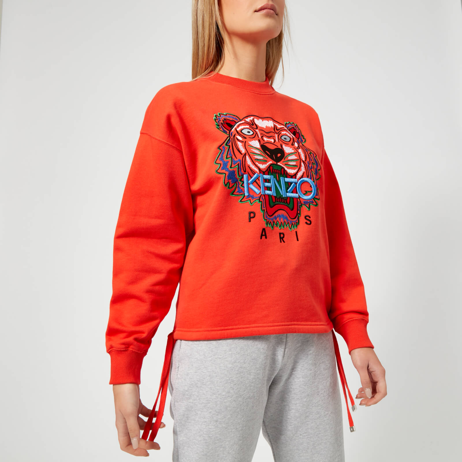 kenzo red jumper womens