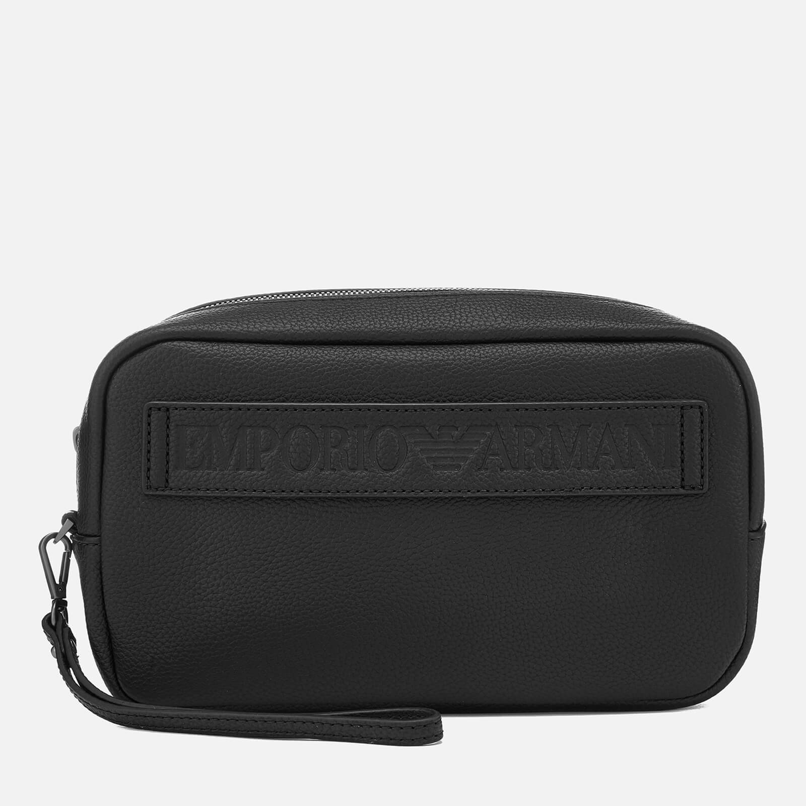 armani wash bag mens