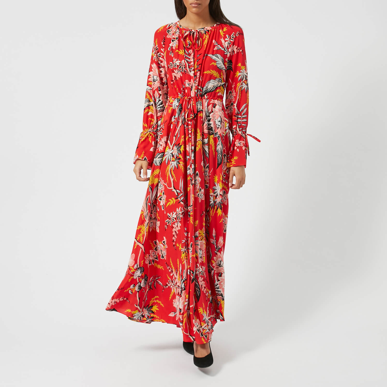 dvf maxi dress sale