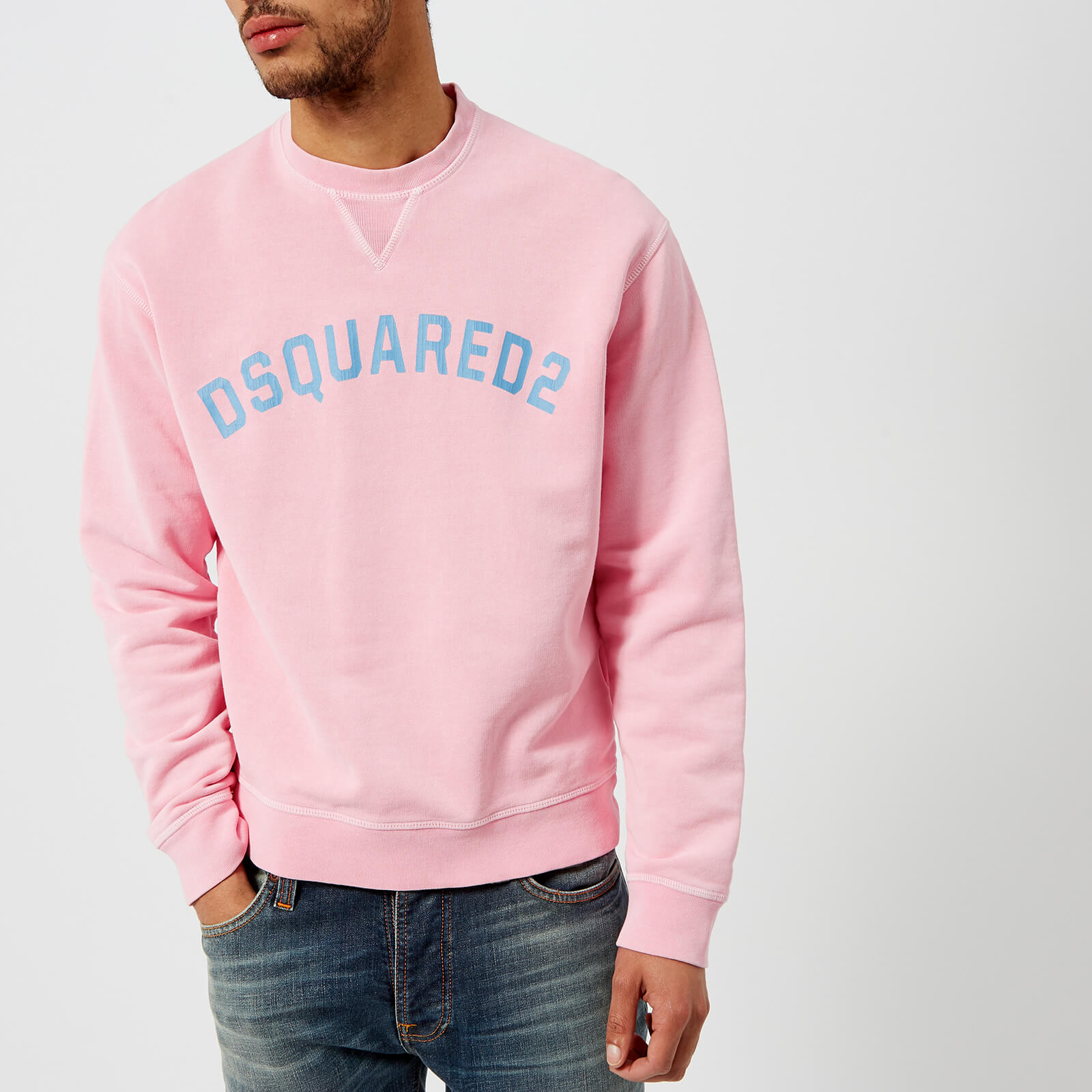 dsquared pink sweatshirt