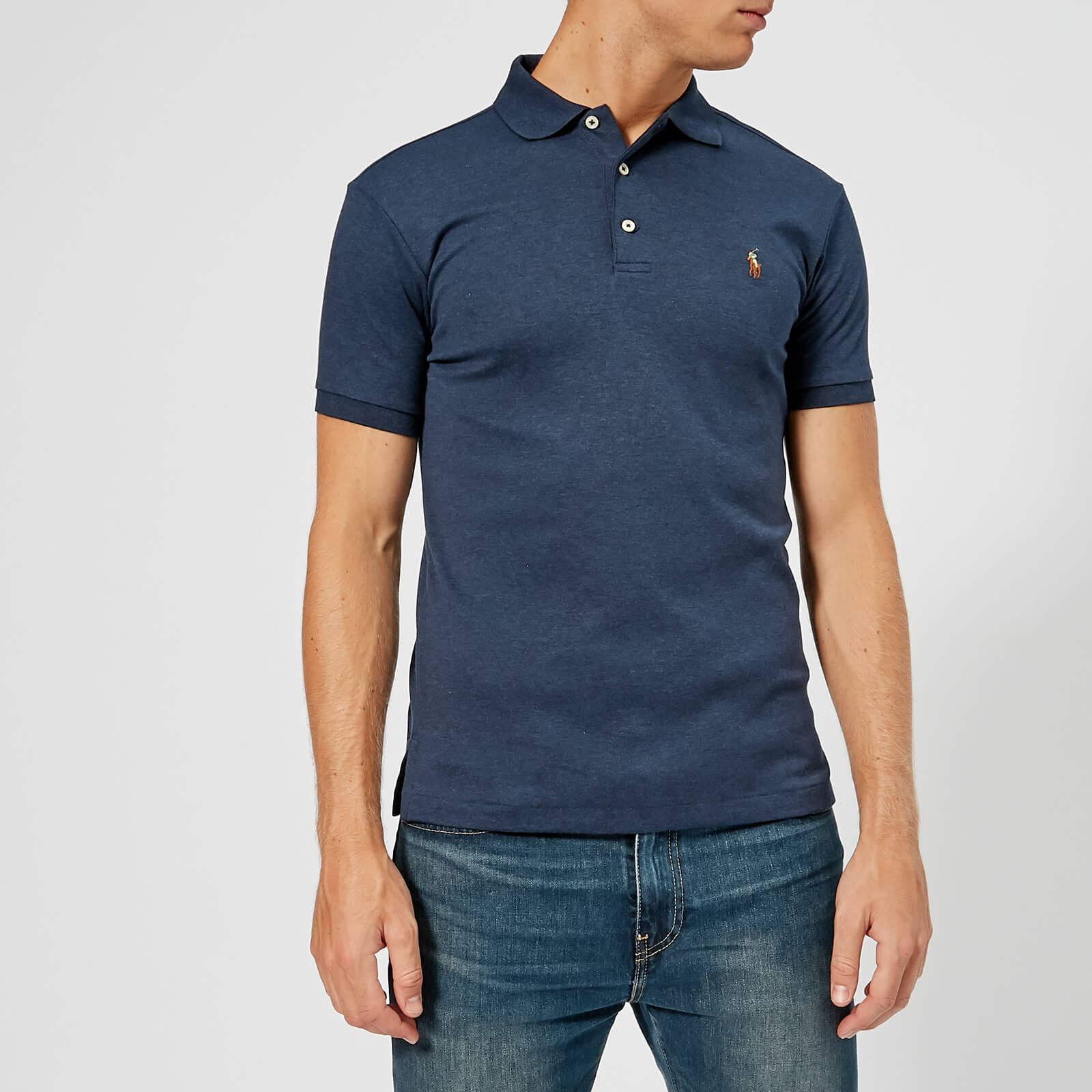Ralph lauren navy polo shirt mens