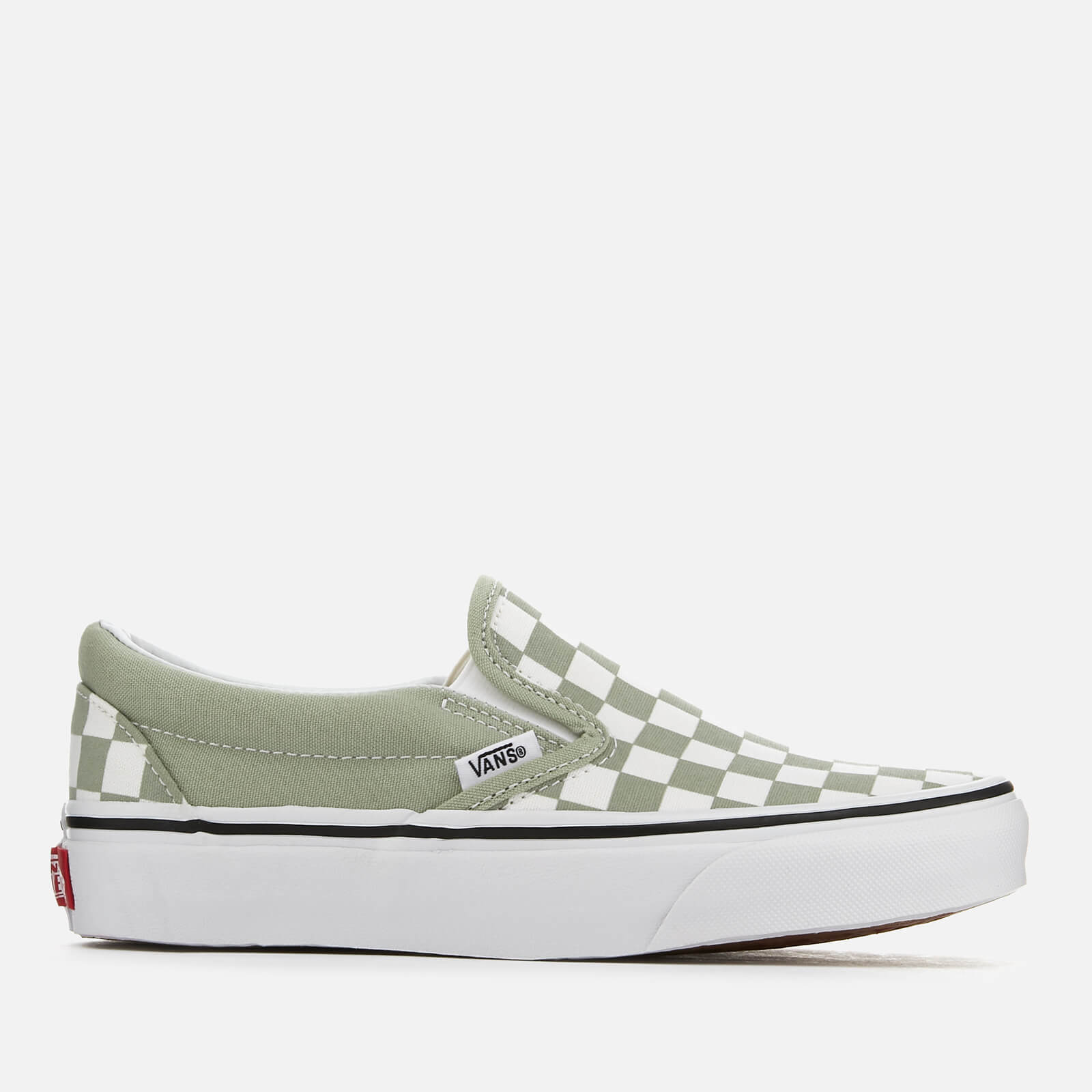 desert sage vans slip on