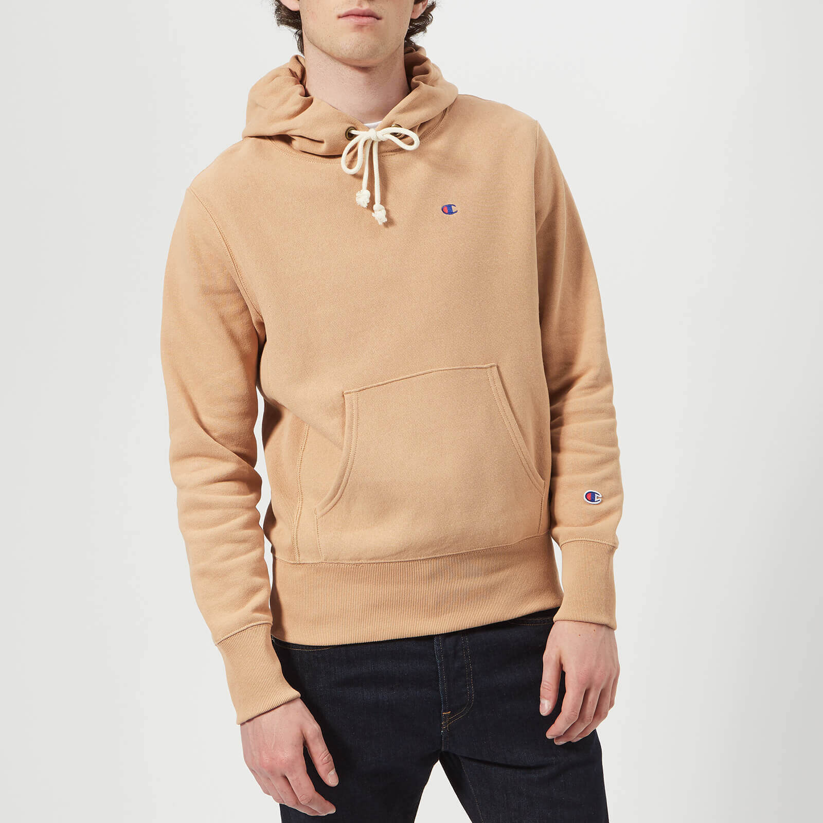 champion camel hoodie